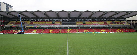 Sistemas D.A.S. en el Vicarage Road Stadium de Watford