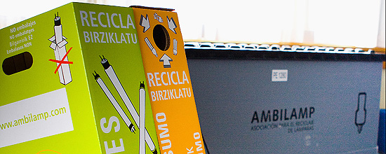 Ambilamp recicla más de 15 millones de lámparas en 2012