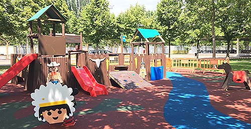 Parques infantiles de Playmobil por toda España