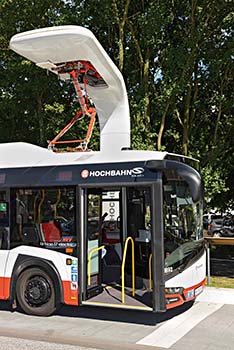 Red de carga inteligente para un transporte público sostenible