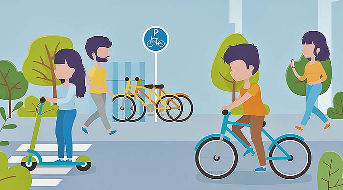 CROUS fomenta el uso de la bicicleta en las ciudades