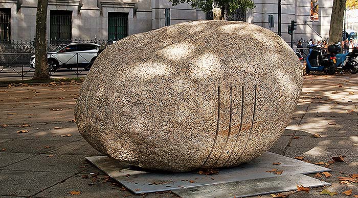 Esculturas de Manolo Paz en el centro de Madrid