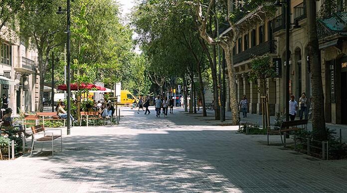 Los ejes verdes redefinen el imaginario urbano de Barcelona